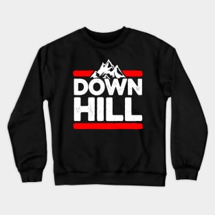 Mountain Bike Downhill Crewneck Sweatshirt